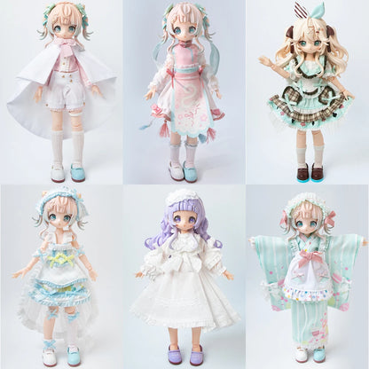 In Stock Wanmeng Sugary  1/8Mjd Blind Box Movable joints Doll Action Figure Doll Trendy Toy Ornaments Figure Cute Gift