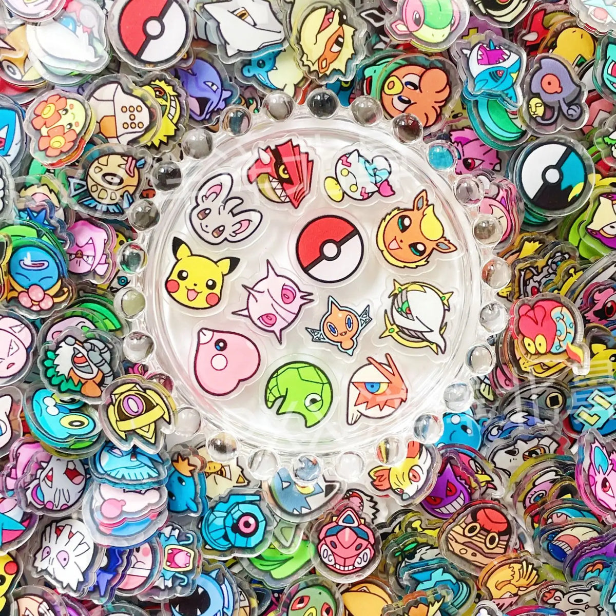 Pokémon Acrylic Sticker Pieces