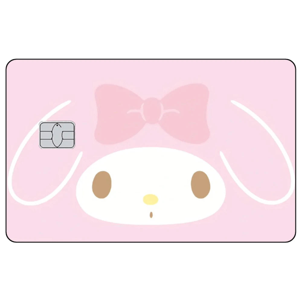 Kawaii Kitty Credit Card Sticker
