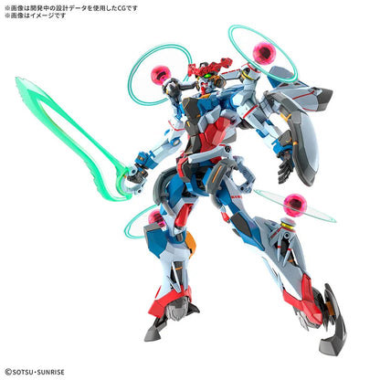 Bandai Gundam Model Kit HG 1/44 GQuuuuuuX Endymion Unit Awakened Anime Figures Gundam Action Figure Gunpla Building Kit Toy Gift