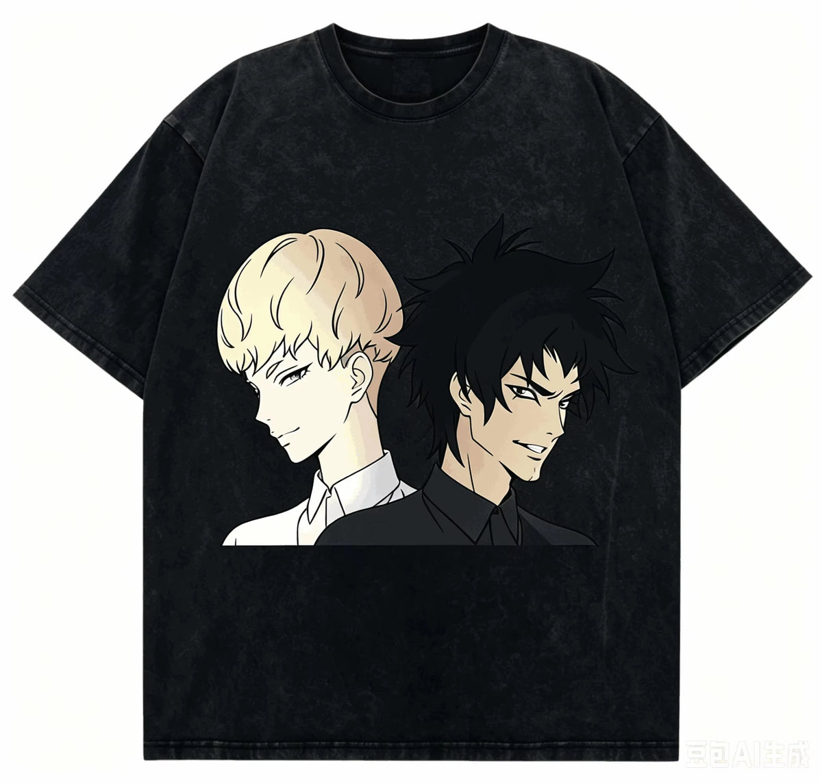 Devilman Crybaby Akira Ryo Oversized T-Shirt