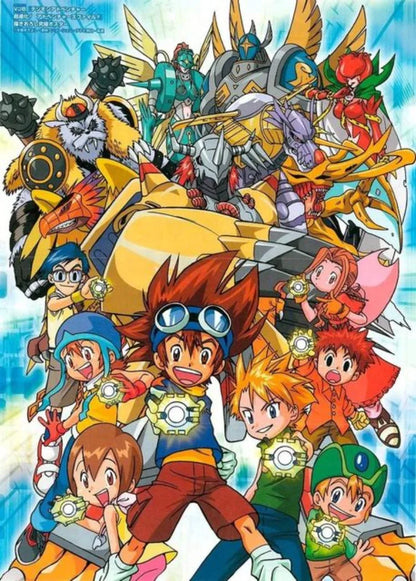 Digimon Archaean Beast Diamond Painting