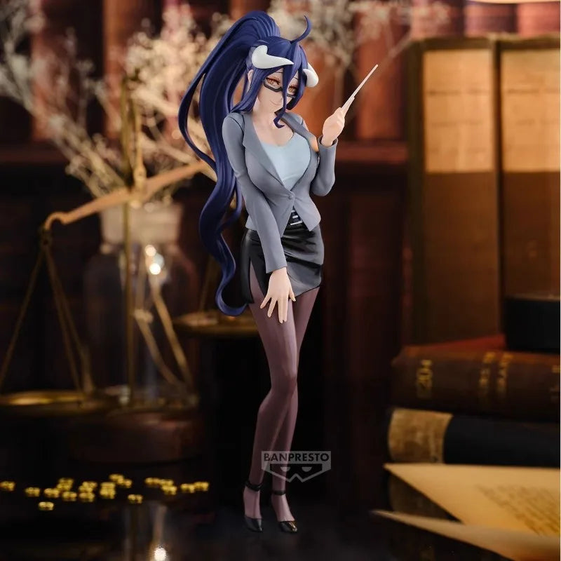Original BANPRESTO OVERLORD IF Albedo Teacher Style Ver Anime Figure