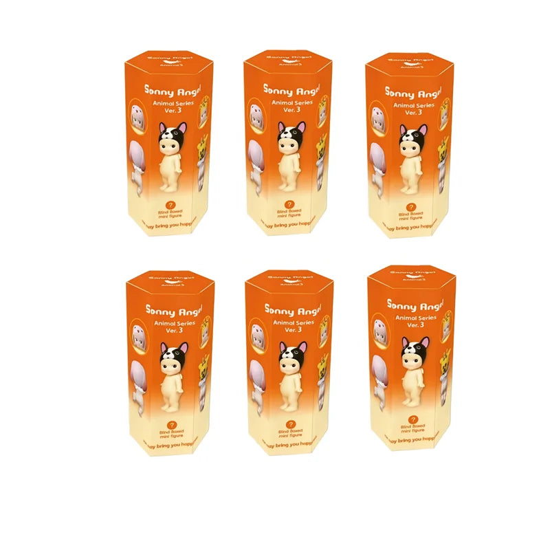 Angel Doll Mini Figure Animal Series Ver.1 Blind Box Anime Figures Cute Dolls Ornaments Fans Anime Christmas Birthday Gift Toy