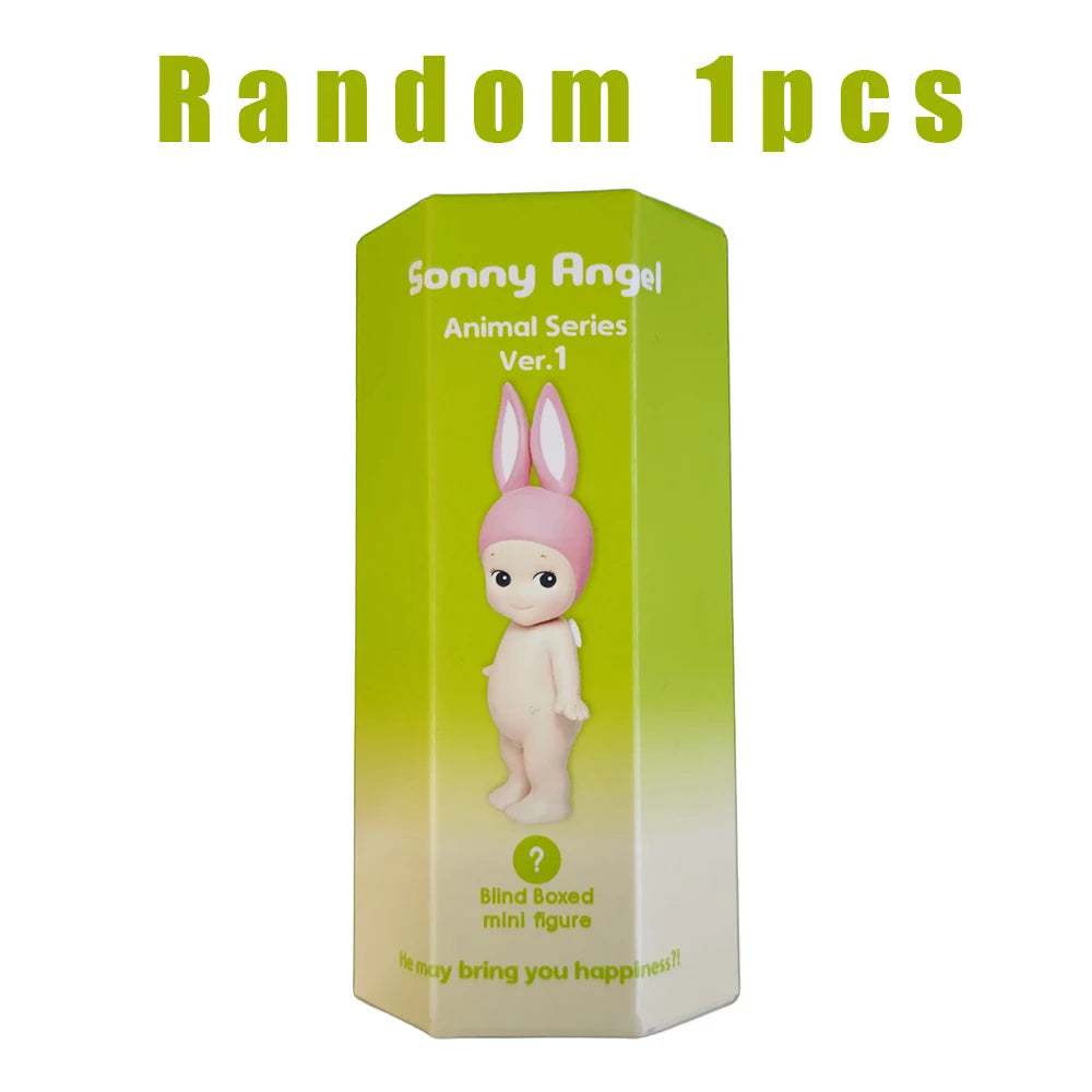 Cute Sonny Blind Box Toys Animal Series Ver.1 Anime Mini Action Figure Cute Doll Ornaments Collection Birthday Christmas Gifts