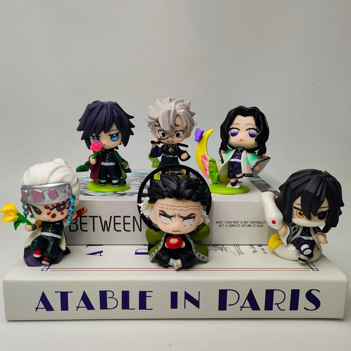 2026 Tanjiro Kamado Nezuko Demon-Slayer Anime Cartoon Figure Blind Box Creative Personalized Statue Ornament Surprise Gift Box