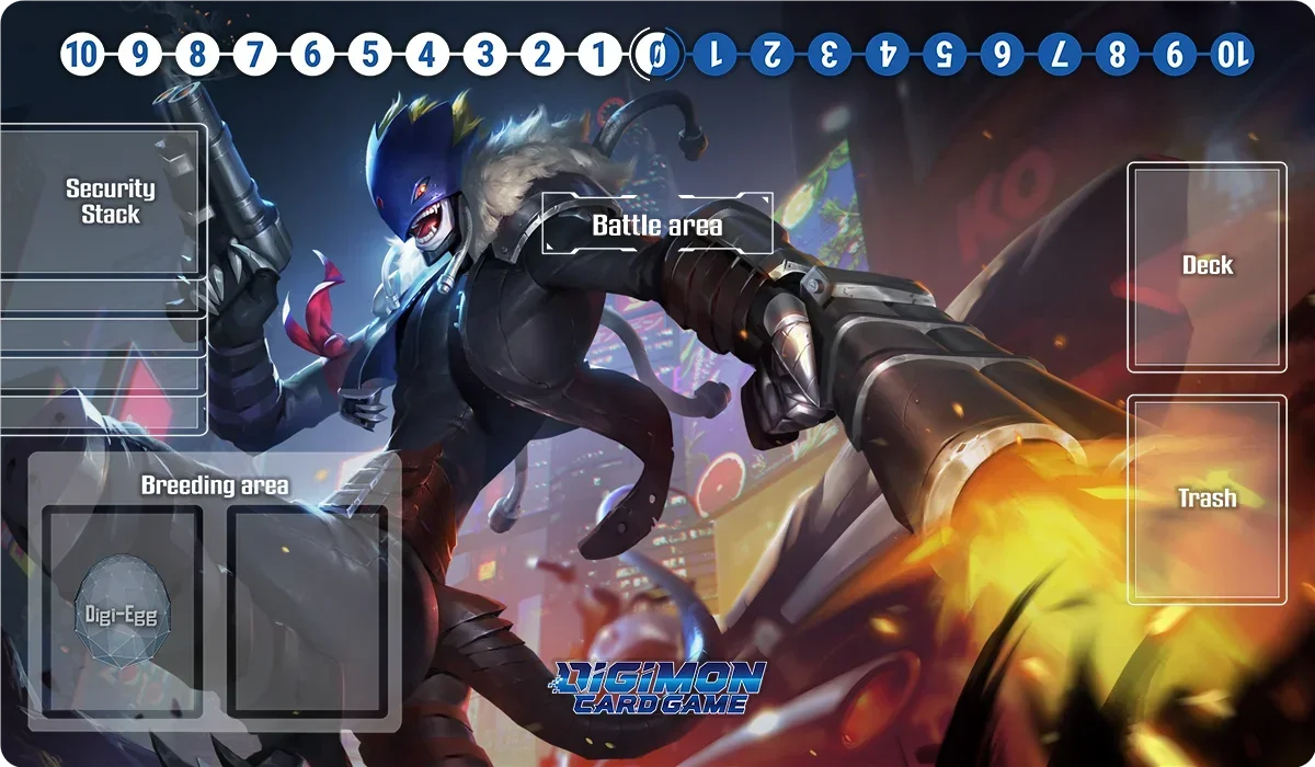 Digimon Omnimon Playmat