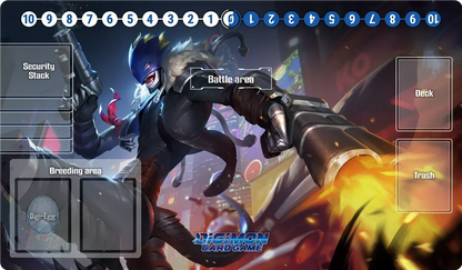 Digimon Omnimon Playmat