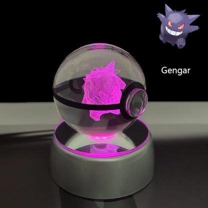 Pokemon Pikachu LED Crystal Ball