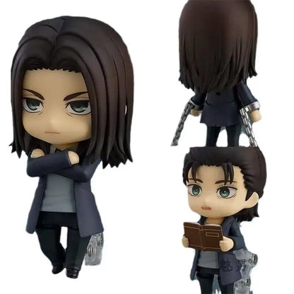 10cm Attack on Titan 2000# Eren Jaeger Eren Yeager The Final Season Anime Action Figure Toys Doll Collection Christmas Gift