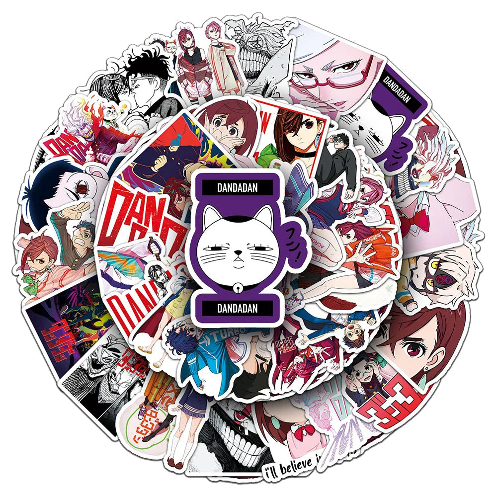 Dandadan Stickers Waterproof Decals