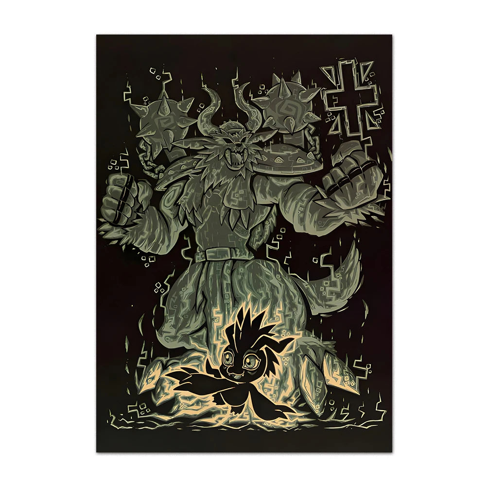 Digimon Poster Canvas Art