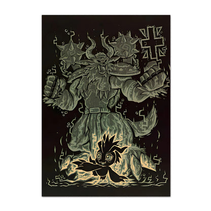 Digimon Poster Canvas Art