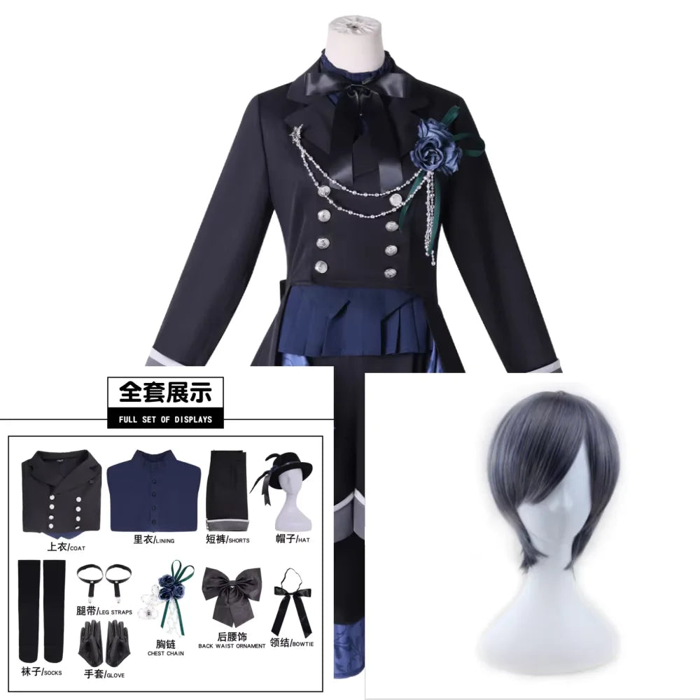 Black Butler Ciel Phantomhive Cosplay Costume