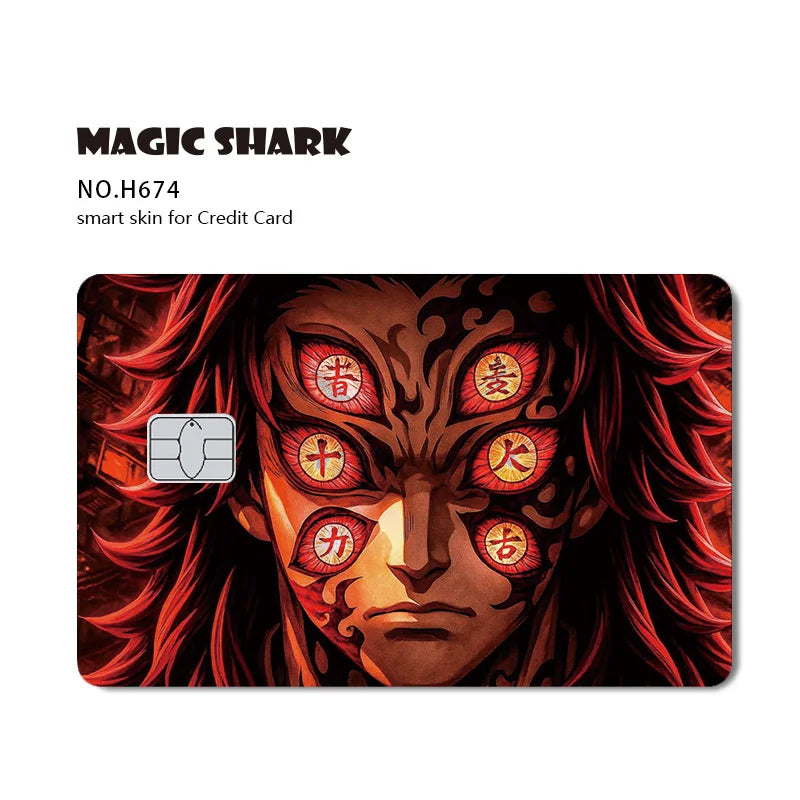 Demon Slayer Shinny Holographic Card Skin