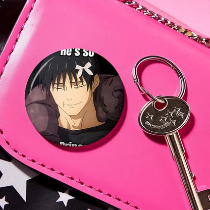 Anime Toji Fushiguro Photo Brooches Creative Round Badge Gifts Pins 32/44/58mm