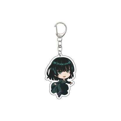 One Punch Man Saitama Keychain