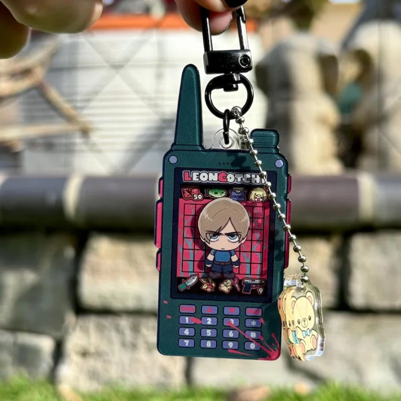 Resident Evil Leon Kennedy Acrylic Keychain
