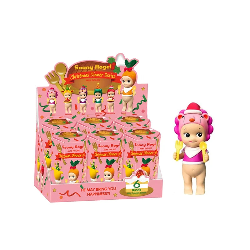 Cute Angel Space Series Blind Box Anime Figurines,Mystery Boxes Gifts  and Toys Desktop Decorations Cute Collectibles