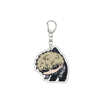 One Punch Man Saitama Keychain