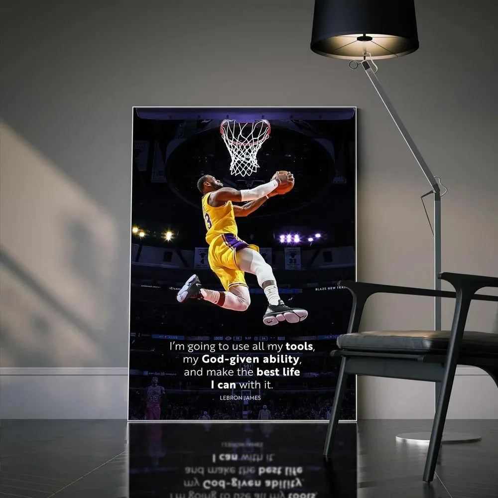 Jordan Kobe Canvas Print