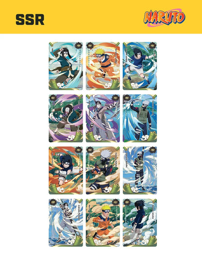 KAYOU Genuine NARUTO Card English Series Uzumaki Naruto Hatake Kakashi The Formation Anime Collectible Card Toy Gift