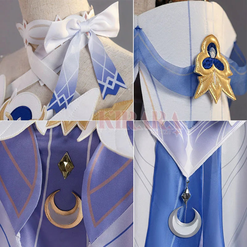 Genshin Impact Columbina Cosplay Wig