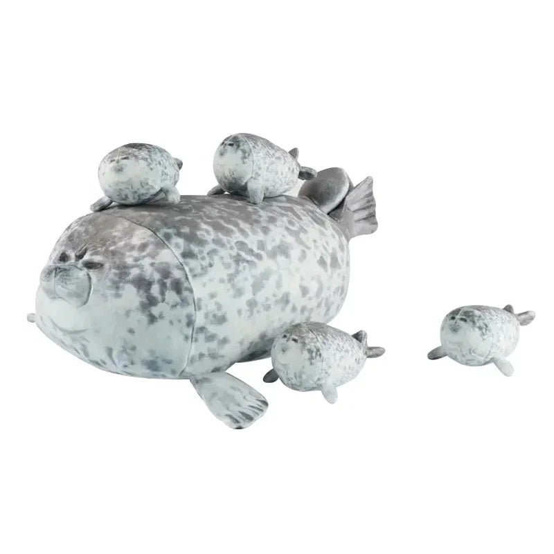 Seal Mother Son Plush