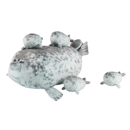 Seal Mother Son Plush