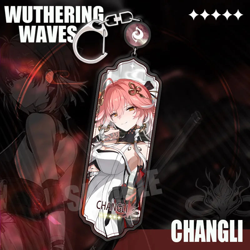 Wuthering Waves Hiyuki Keychain
