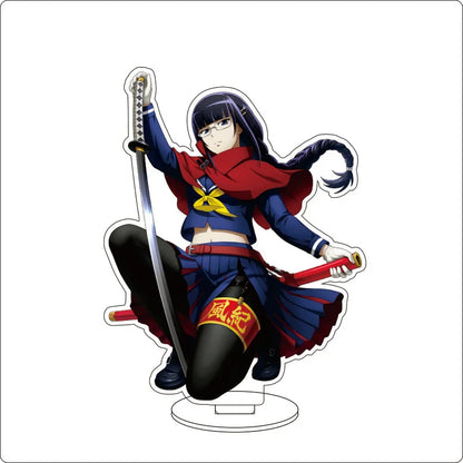 Anime Overlord Acrylic Stand Ornaments Ainz Ooal Gown Shalltear Bloodfallen albedo Cocytus Figure Stand Halloween Gifts