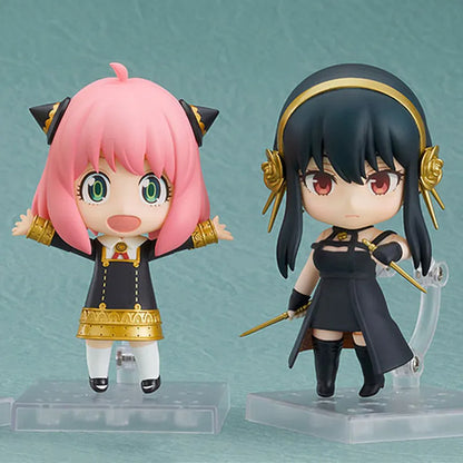 Spy X Family Anya Yor Loid Interchangeable Face Anime Action Figure Model Statue Pvc Collection Desktop Ornaments Pc Case Gift