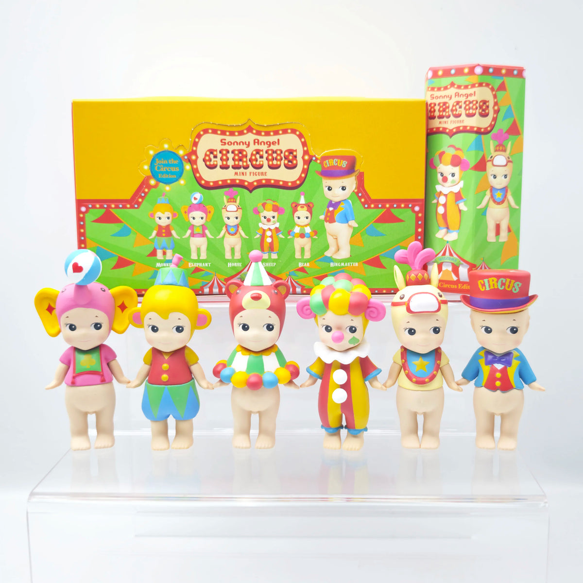 Cute Sonny Blind Box Toys Circus Series Anime Mini Figure Model Cute Ornament Collection Mysterious Birthday Christmas Gifts