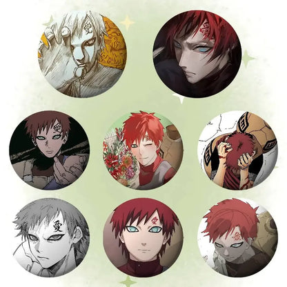 G-Gaara Badges Tinplate Soft Button Pin Brooch Metal Badge Custom Jewelry Accessories Hat Bag Lapel