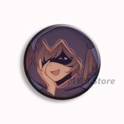 Forsaken Telamon Button Pin