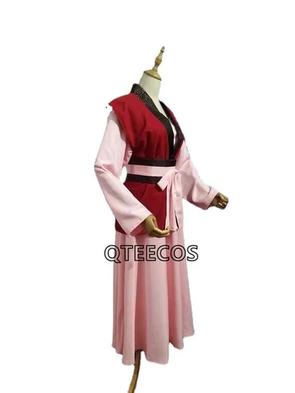 Akatsuki no Yona Princess Cosplay Costume With Cloak Women Halloween Anime Outfits