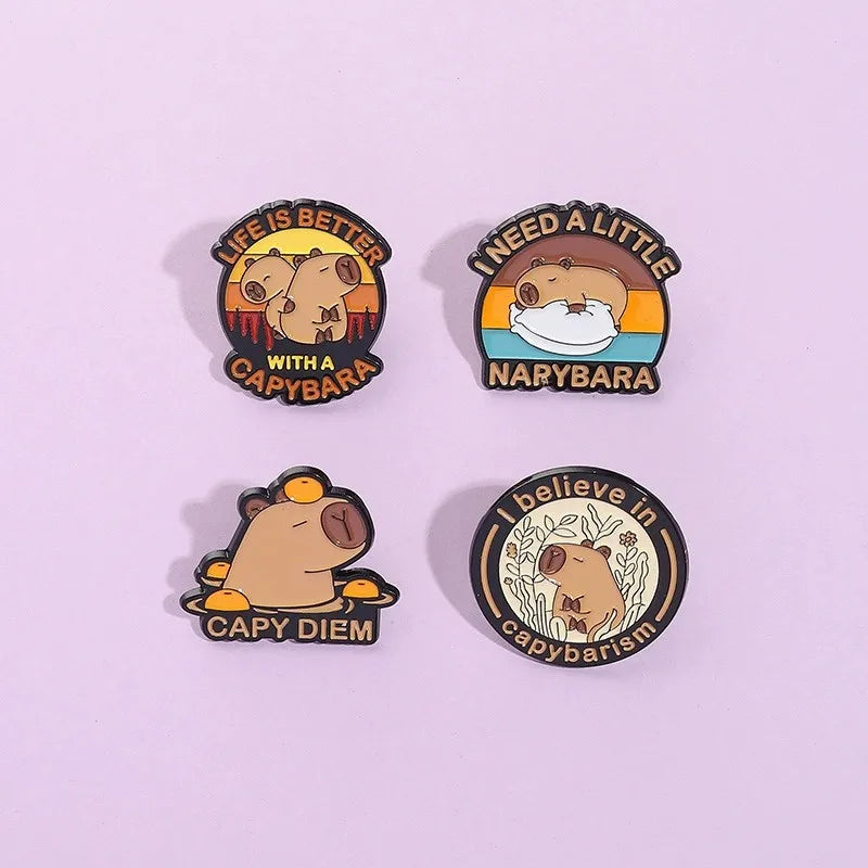 Anime Enamel Brooch Badge