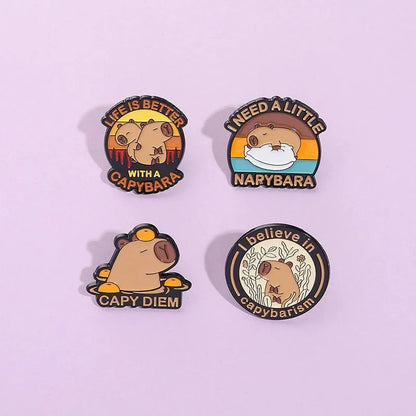 Anime Enamel Brooch Badge