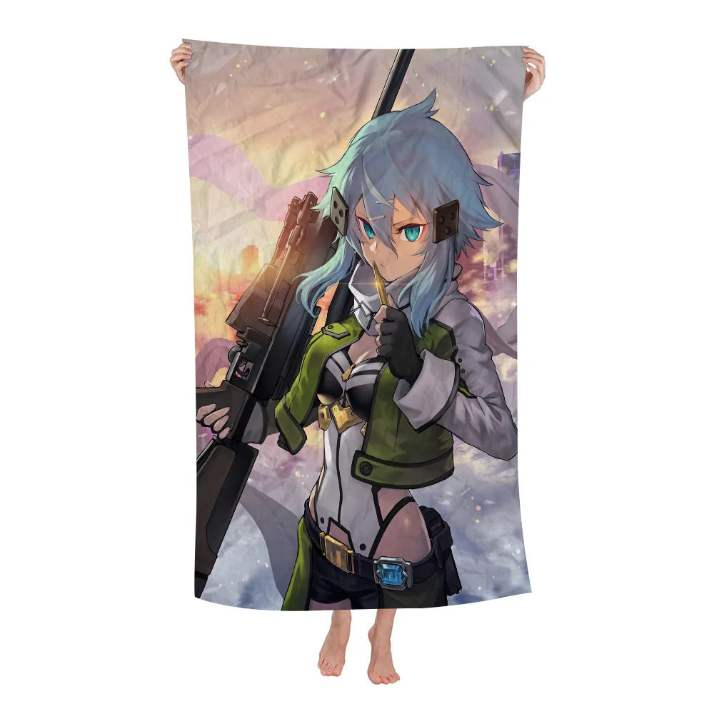 Sword Art Online Asuna Bath Towel