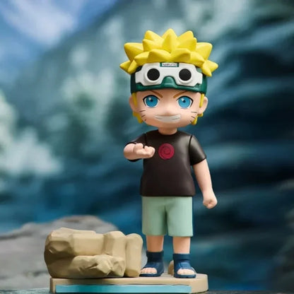 POP MART Naruto Shippuden Childhood Series Trendy Blind Random Box Toys Mystery Box Guess Bag Action Figure Surprise Gift