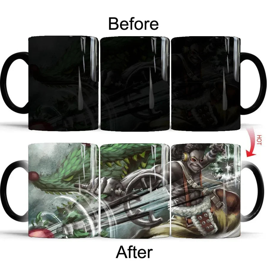One Piece Luffy Color-Changing Mug