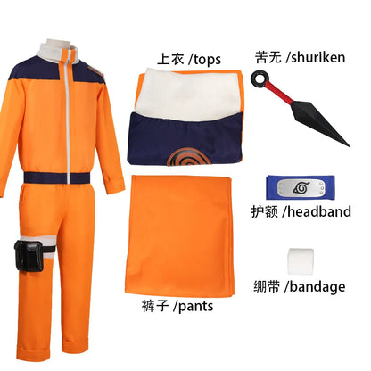 Naruto Uzumaki Cosplay Costume