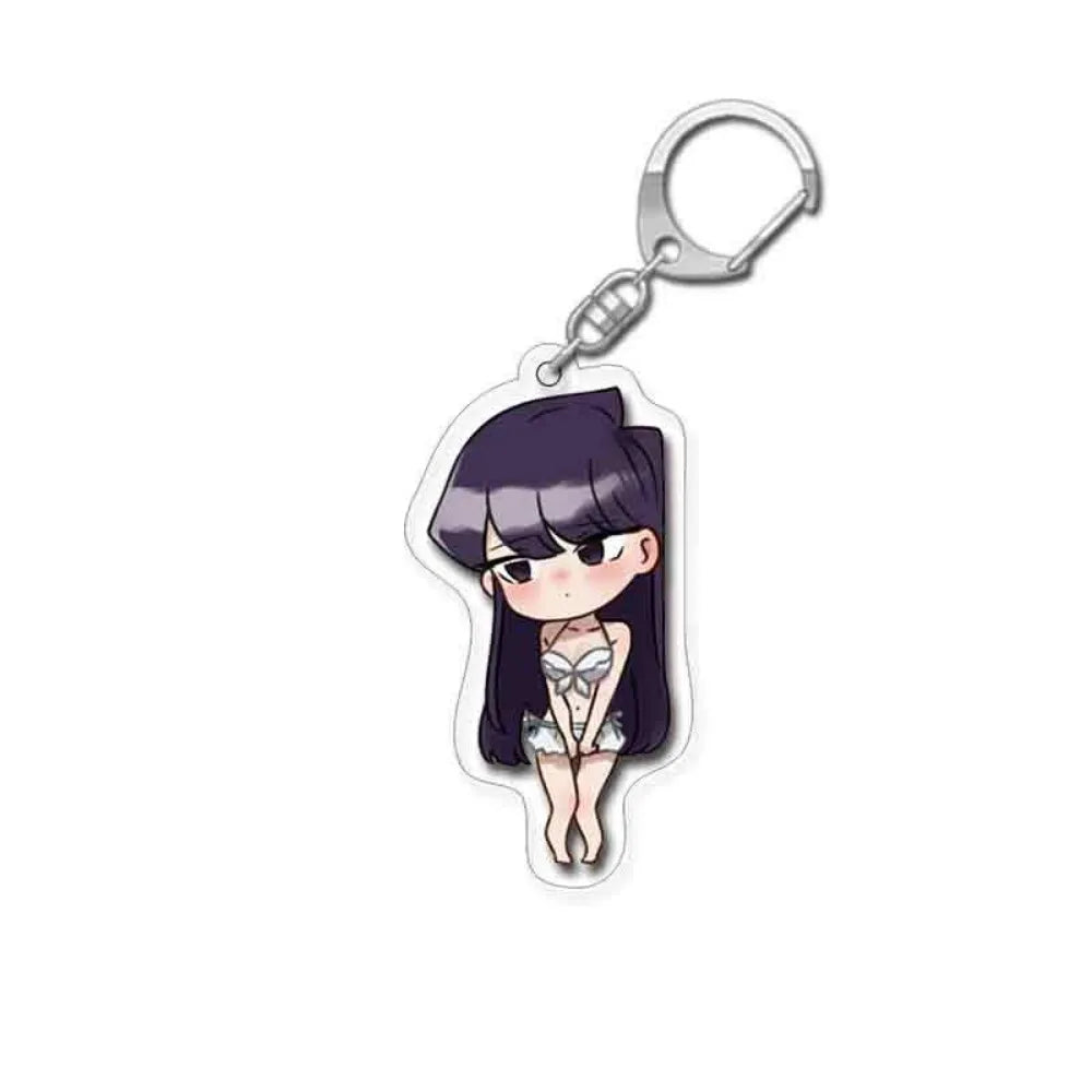 Komi Can’t Communicate Komi Shoko Keychain