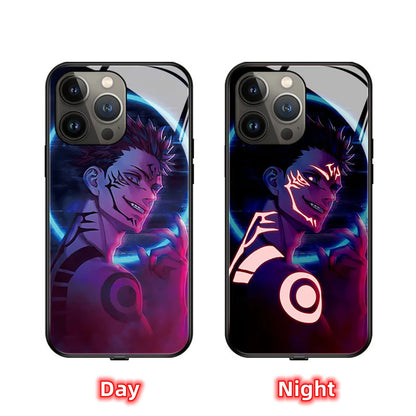 Anime LED Glass Phone Case