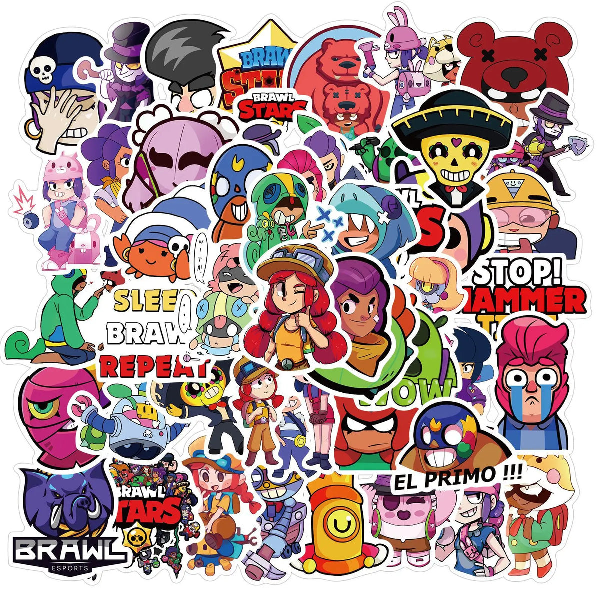 Brawl Stars Leon Stickers