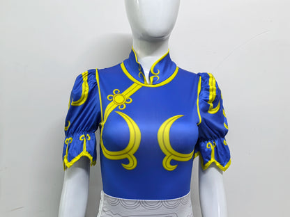 Street Fighter Chun Li Cosplay Costume