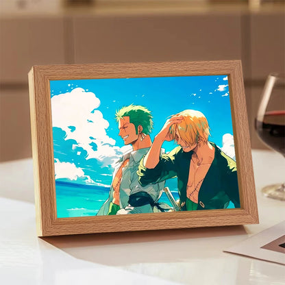 One Piece Luffy LED Frame