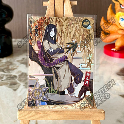 KAYOU Naruto MR Card 38-72 Series Single Card Naruto Uzumaki Naruto Hyuga Hinata Collection Anime Card Kids Toy Gift