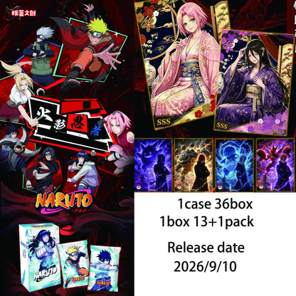 Anlan Cultural and Creative Naruto Mini Card Game Collectible Cards