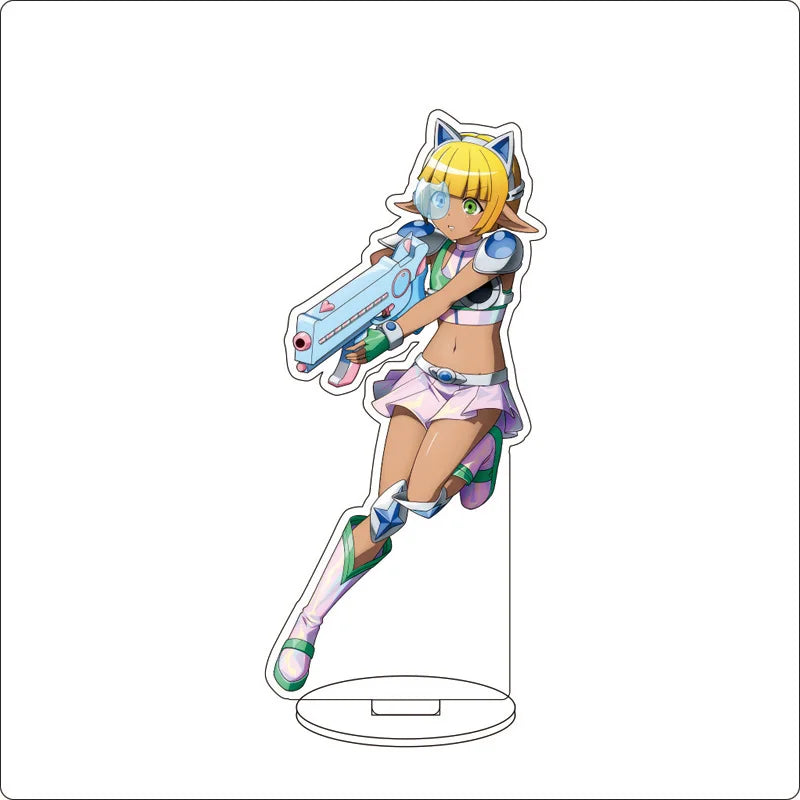 Anime Overlord Acrylic Stand Ornaments Ainz Ooal Gown Shalltear Bloodfallen albedo Cocytus Figure Stand Halloween Gifts